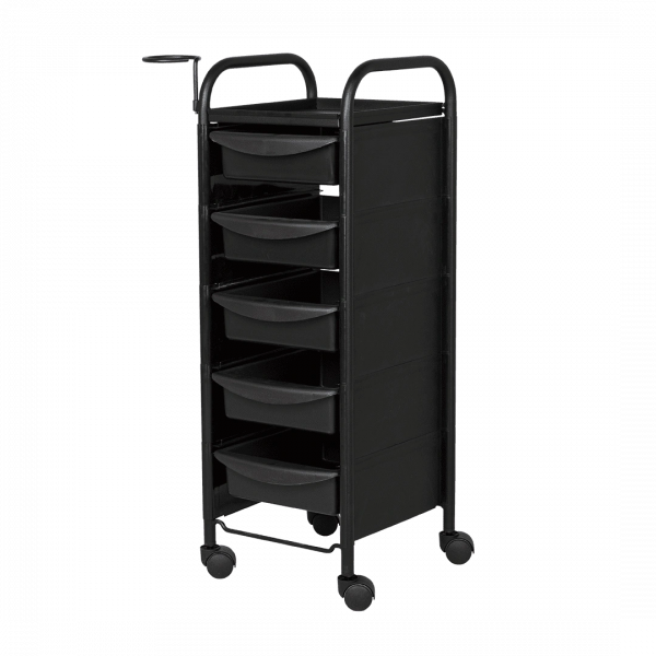 Тележка парикмахерская М-02, каркас черный