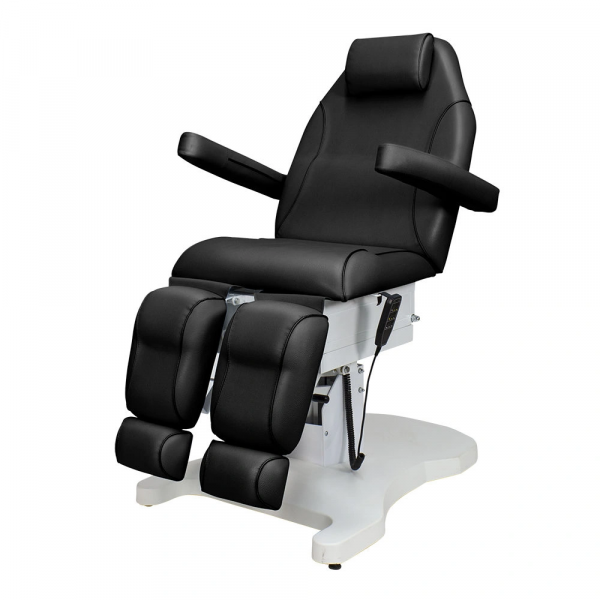 Педикюрное кресло Шарм-03 (Элегия-3В), 3 мотора, Чёрный