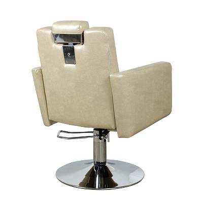 Парикмахерское кресло МД-166 гидравлика, регулировка спинки и подголовника: вид 9