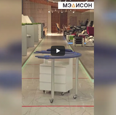 Видео о товаре Распродажа Стол маникюрный МД-9007, раздвижной