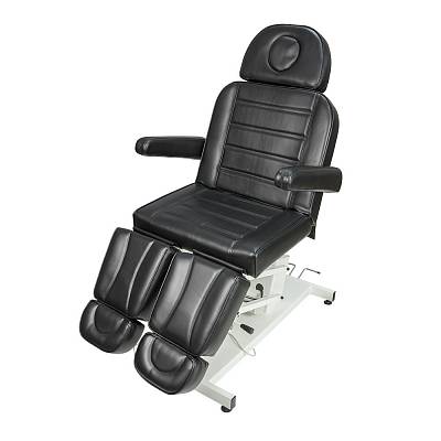 Педикюрное кресло МД-834, 1 мотор, черный: вид 3