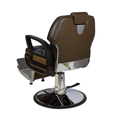 Кресло мужское Барбер МД-8763 тёмно-коричневый: вид 4