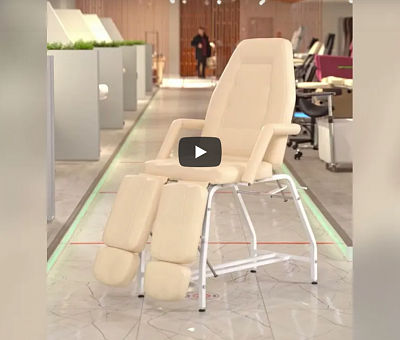 Видео 2 о товаре Педикюрное кресло СП Люкс, цвет №43