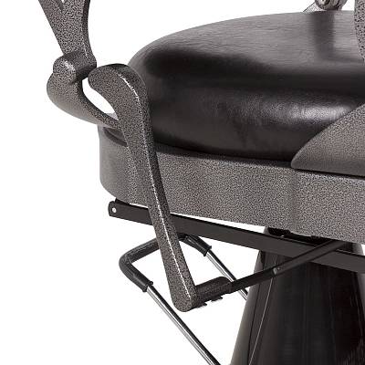 Кресло мужское барбер Ричард каркас крашенный металл (шагрень): вид 18