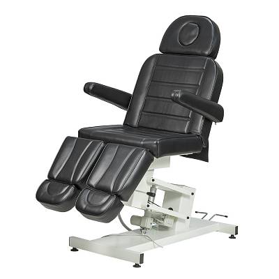 Педикюрное кресло МД-834, 1 мотор, черный: вид 0